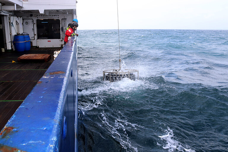 Eine CTD wird ausgesetzt