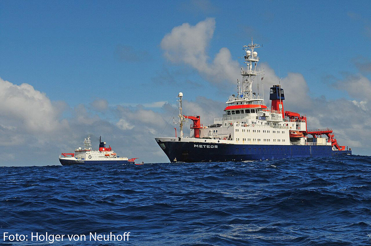 Meteor und Polarstern