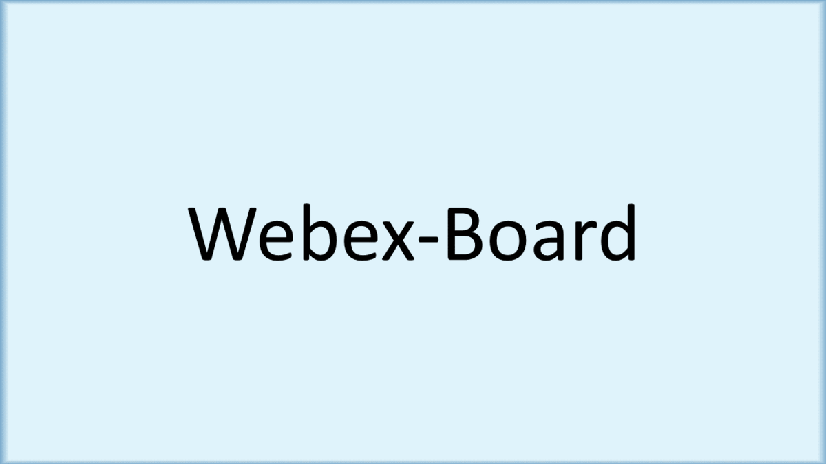 Webex-Board