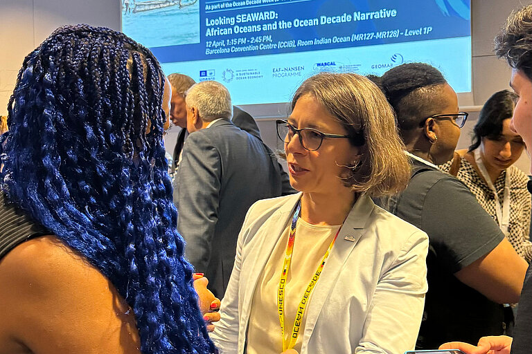 Katja Matthes und Zandile Ndhlovu