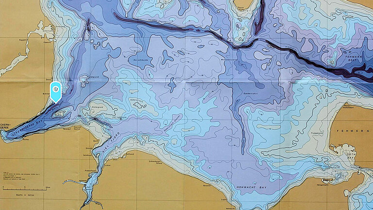 Detailkarte Standort Boknis Eck