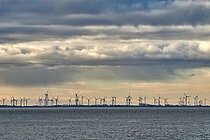 Windräder an der Nordsee