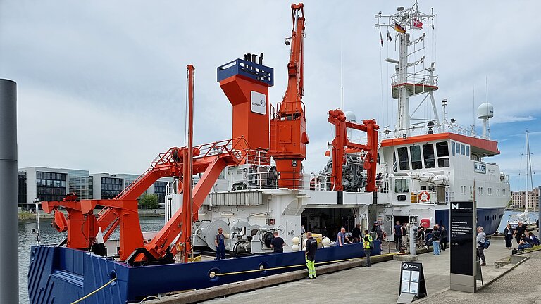 Die FS ALKOR macht Halt in Sonderburg
