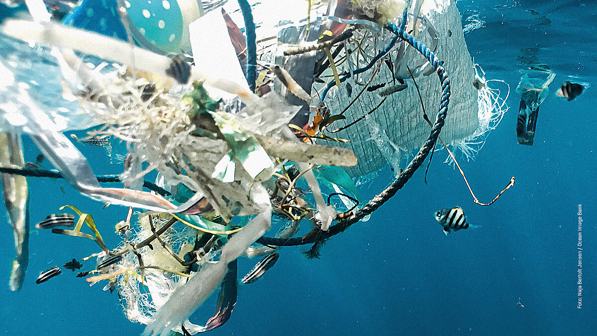 Plastikmüll im Meer