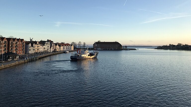 FK Littorina im Hafen von Sonderburg während L25-03