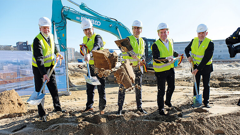 27.03.2017: Groundbreaking ceremony for the GEOMAR Extension Building