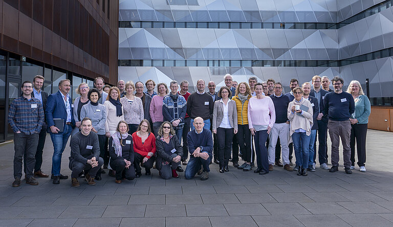 The Scientific Advisory Board with participants of the two-day visit. 