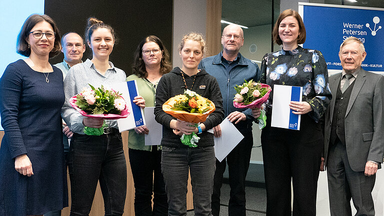 Übergabe der Nachwuchspreise der Prof. Dr. Werner Petersen-Stiftung. 