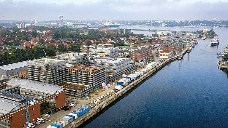 The new extension building in August 2020.