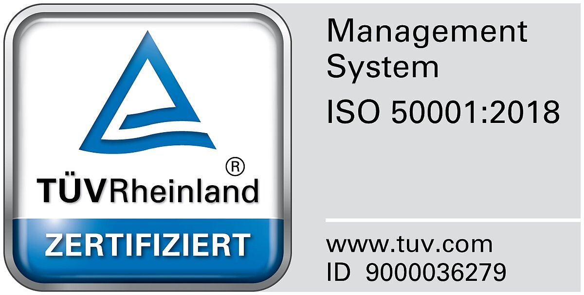 Zertifizierung ISO 50001