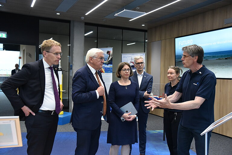 Prof. Dr. Arne Körtzinger, erläuterte das Projektvorhaben FUTURO.