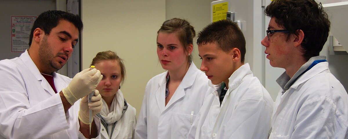 Banner Praktikumseinweisung