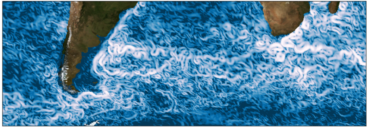 Ozeanwirbel im Südpolarmeer