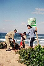 Lala Nek beach, Maputaland Marine Protected Area, KwaZulu-Natal, South Africa.