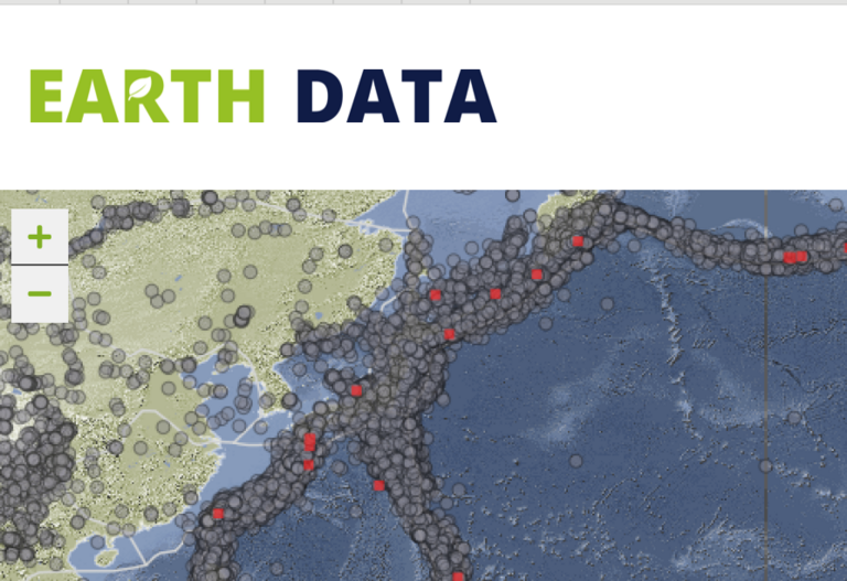Earth data portal