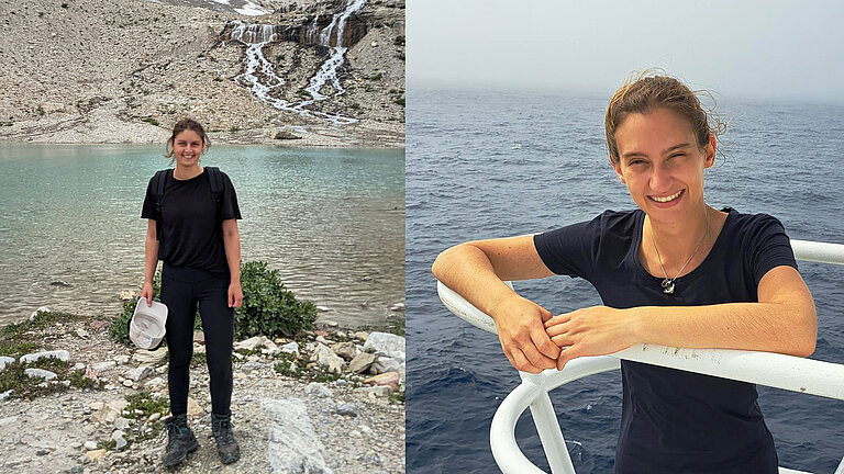 Vera Stockmayer und Sophia Stavrakoudis