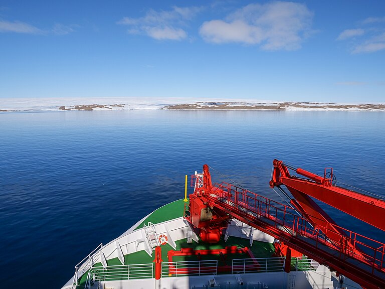 Polarstern-Expedition PS128 in die Ostantarktis im Jahr 2022. Foto: Marlena Witte, Alfred-Wegener-Institut