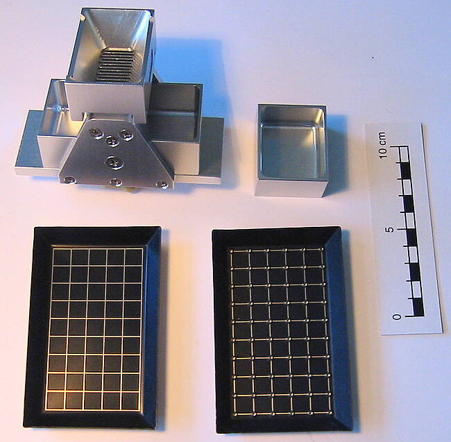 Mikro-Probenteiler, Auszählschale und Ausleseschale