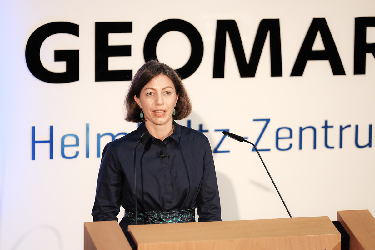 Prof. Dr. Katja Matthes am Rednerpult