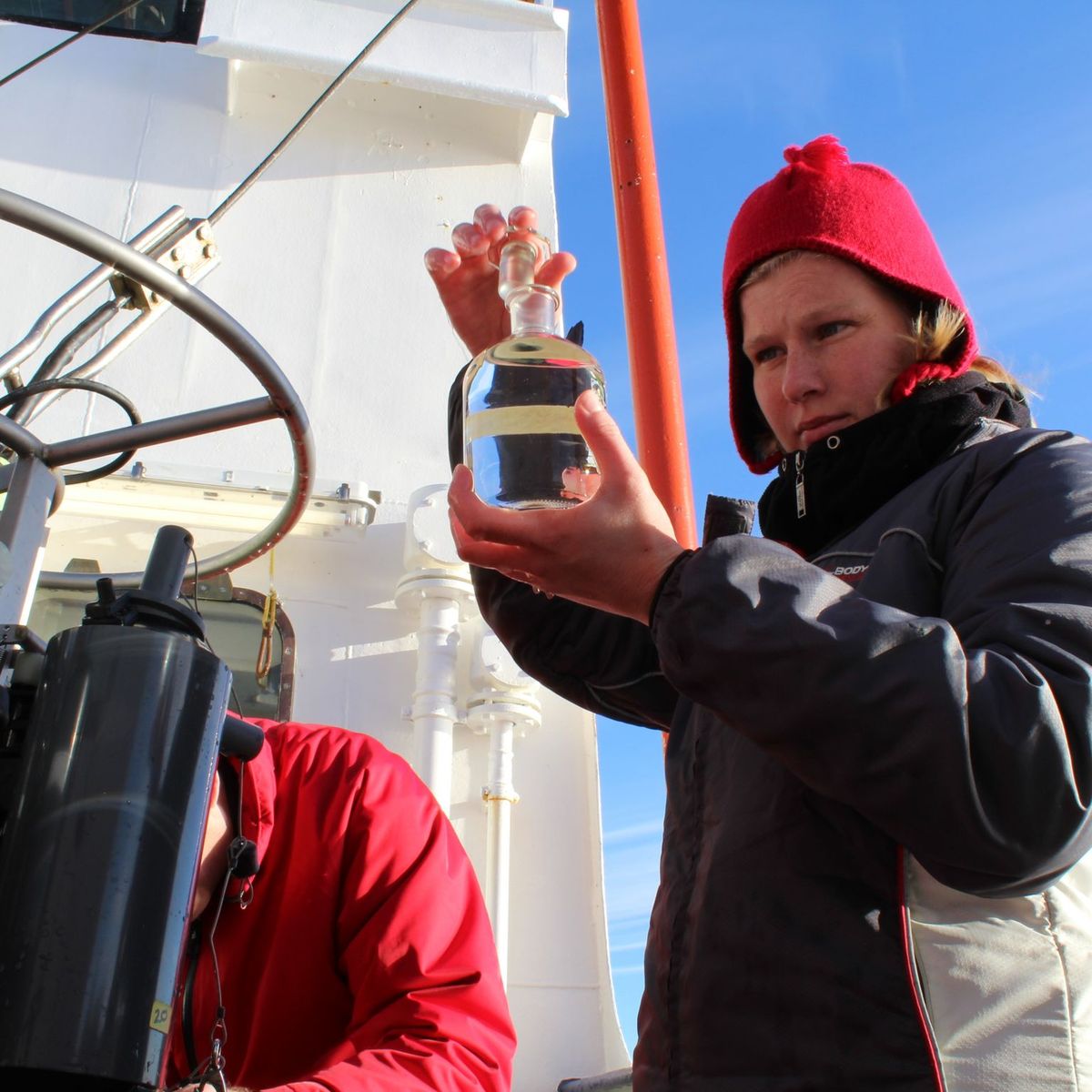 Anette on RV Littornia