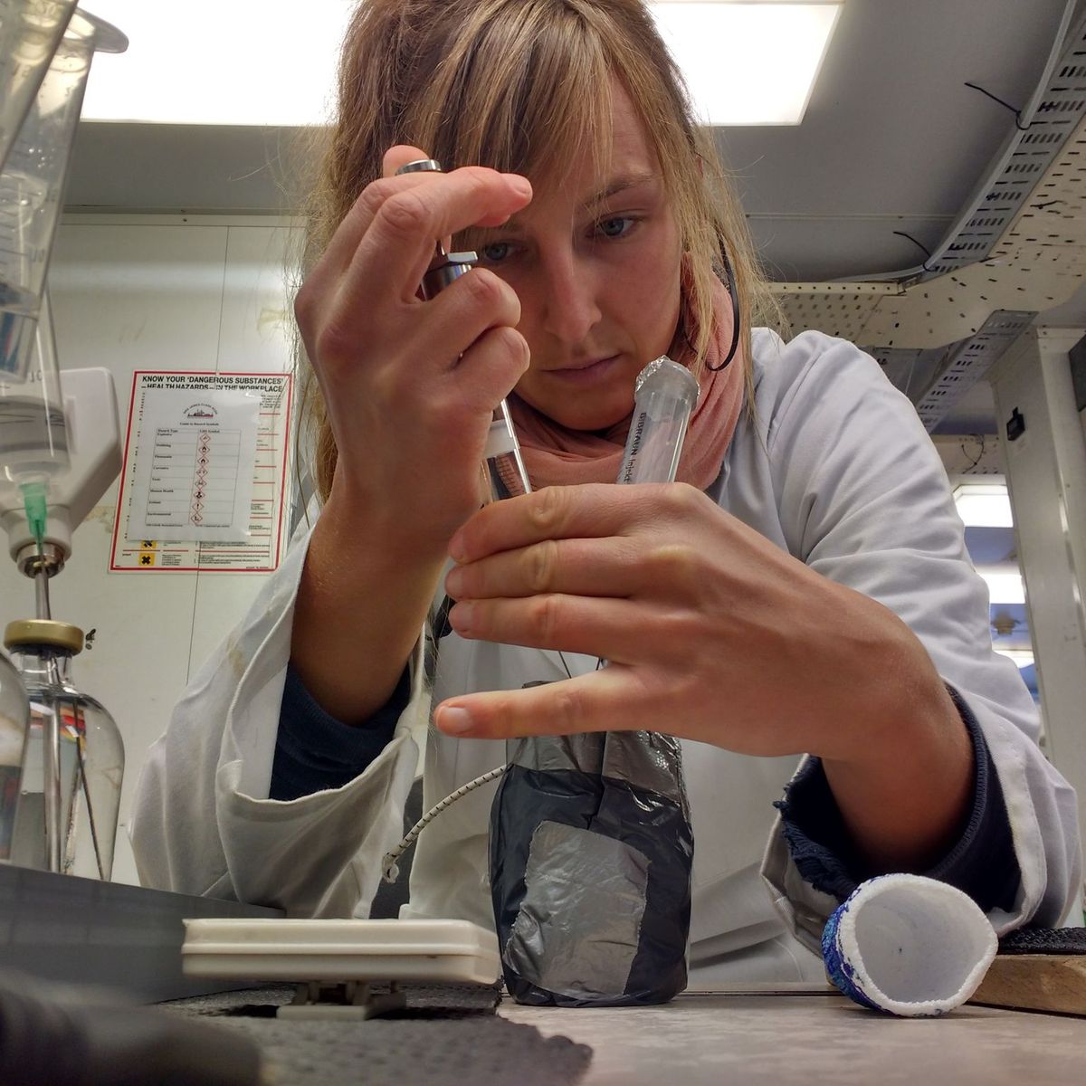 Hanna headspacing CO samples